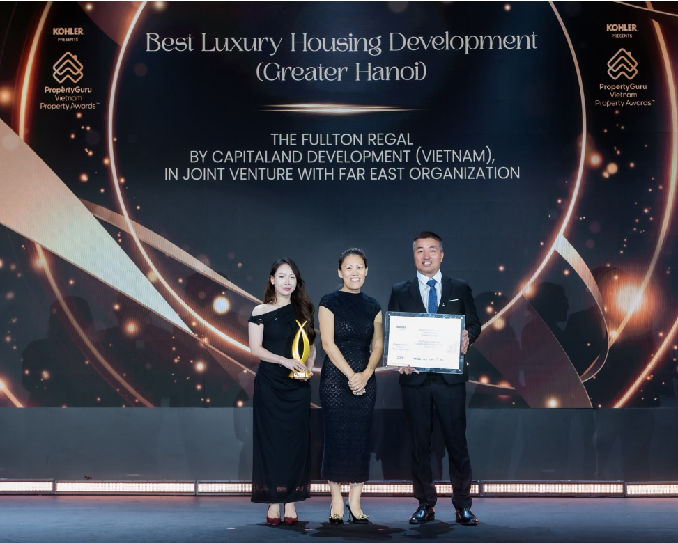 CapitaLand Development được vinh danh tại PropertyGuru 2026 về bền vững, xã hội và thiết kế xuất sắc. - Ảnh 3.