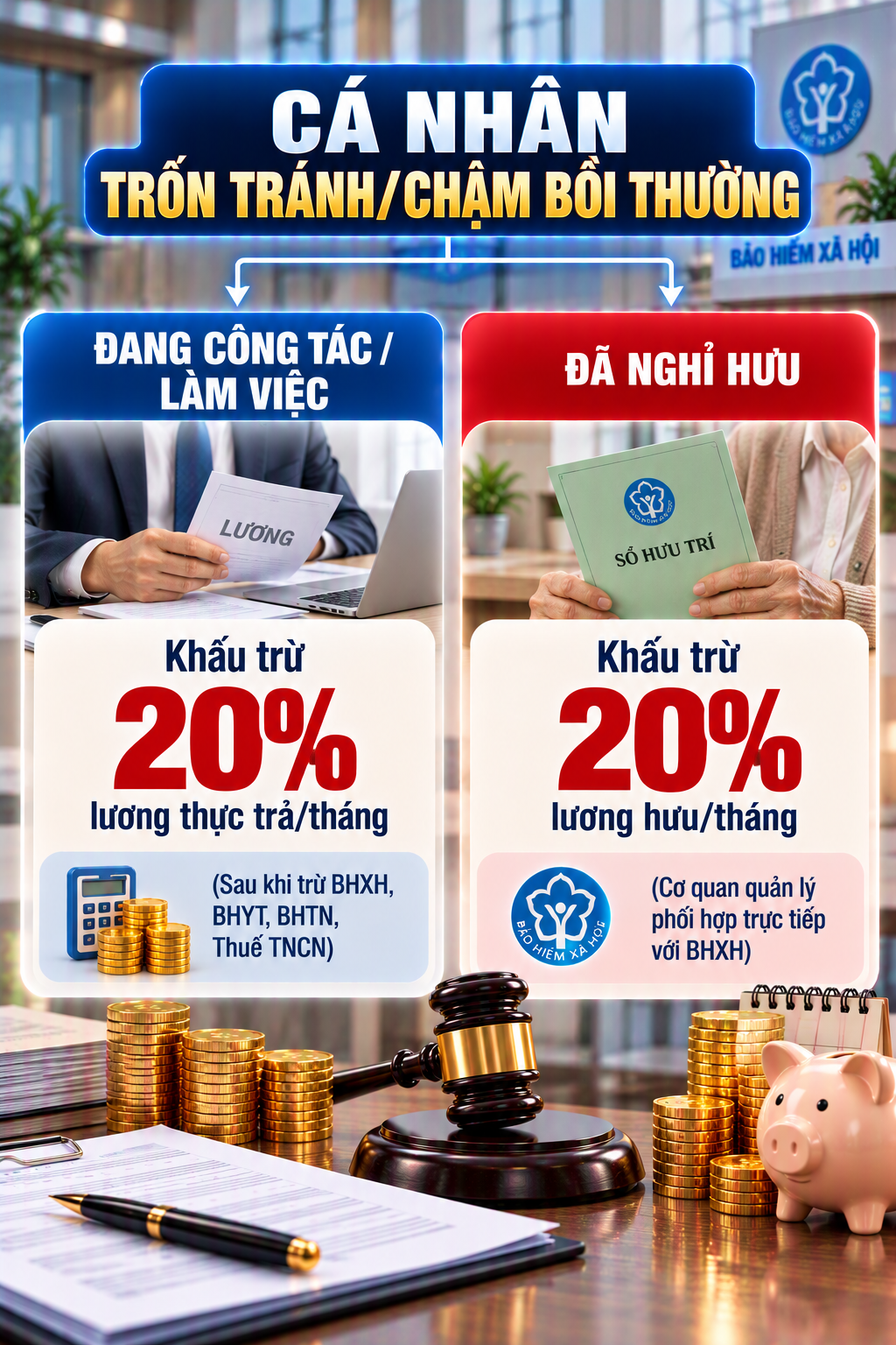 Tất cả người dân có lương hưu trên cả nước chú ý quy định khấu trừ lương mới nhất- Ảnh 1.
