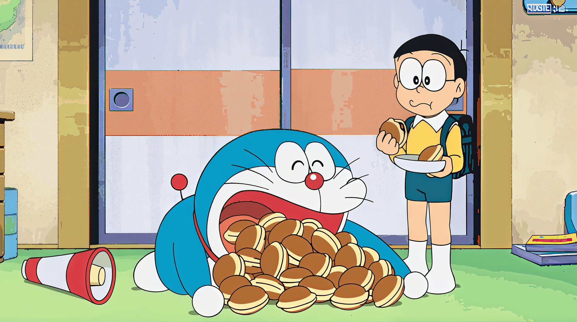 Vì sao Doraemon mê bánh rán dorayaki? - Ảnh 1.
