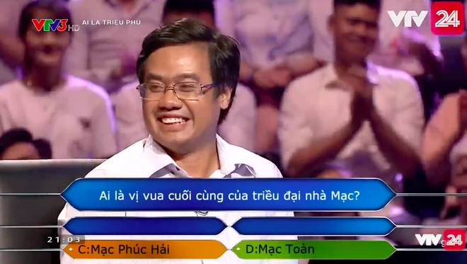 Người chơi "đen đủi" nhất Ai Là Triệu Phú: Dùng hết 4 quyền trợ giúp cho 1 câu hỏi nhưng vẫn trả lời sai- Ảnh 4.