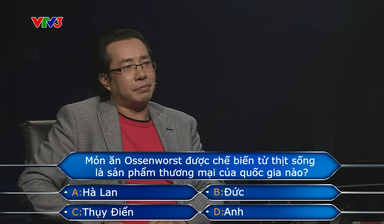 Câu hỏi Ai Là Triệu Phú khiến BLV Trương Anh Ngọc bị MC Lại Văn Sâm "đuổi ra khỏi trường quay"- Ảnh 2.