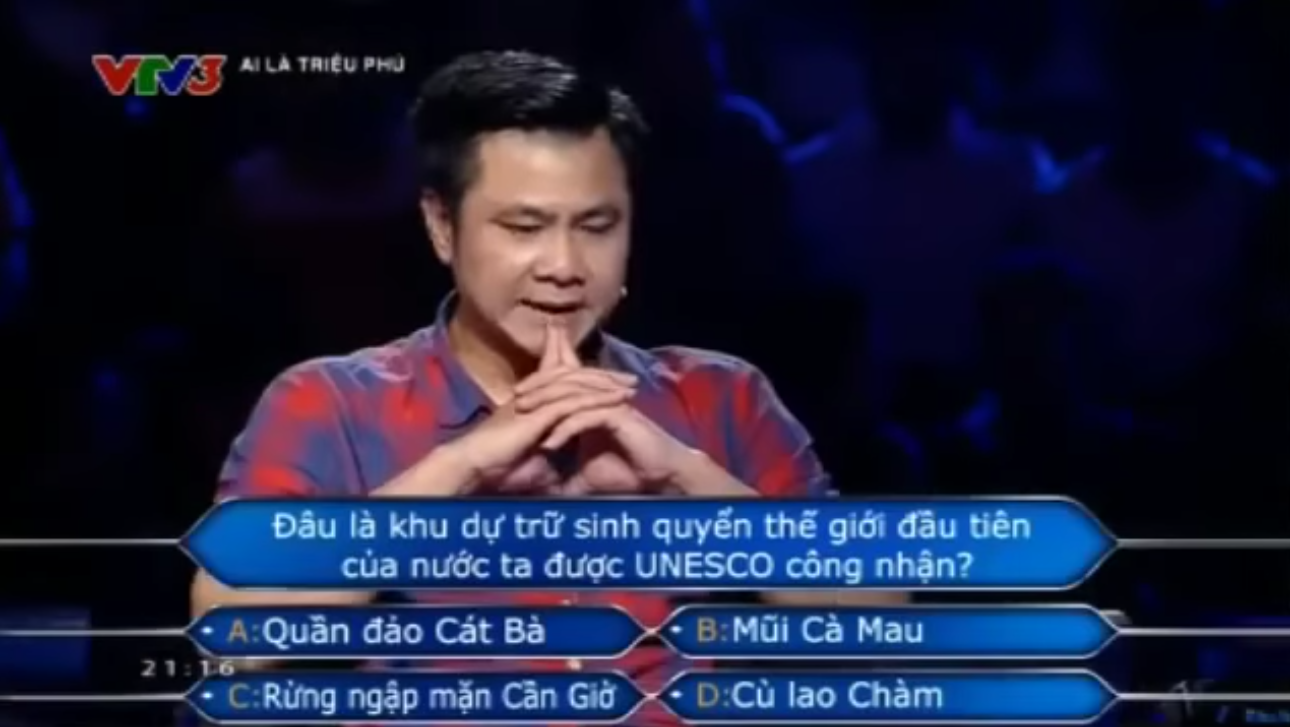 Câu hỏi khiến NSND Tự Long dừng chân ở Ai Là Triệu Phú- Ảnh 2. Câu hỏi khiến NSND Tự Long dừng chân ở Ai Là Triệu Phú- Ảnh 2.