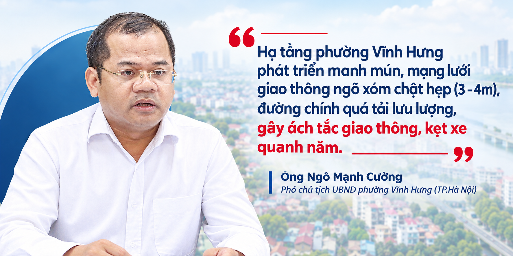 Từ ngõ nhỏ chật hẹp đến mạng lưới giao thông mới: Vĩnh Hưng đứng trước cơ hội