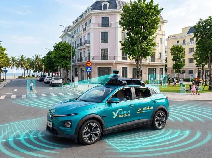 Robotaxi cấp độ 4 của VinFast tham gia cuộc đua tự hành toàn cầu- Ảnh 1.