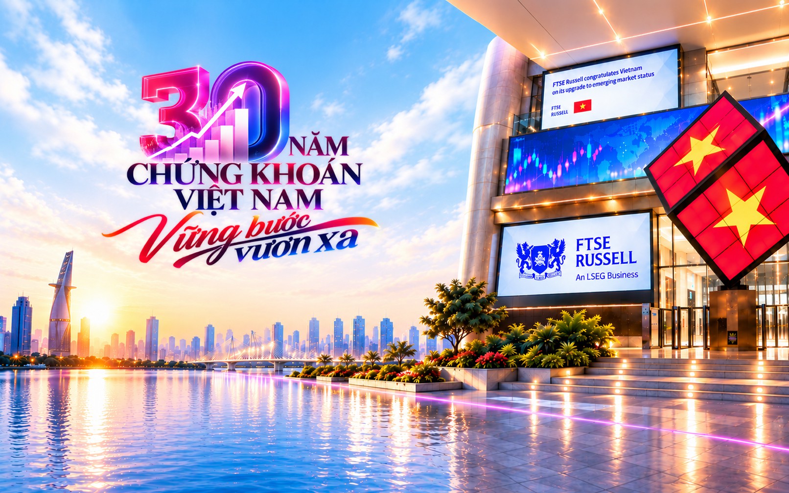 30 năm chứng khoán Việt Nam: Từ 2 cổ phiếu đến 10 triệu tỷ vốn hóa, một chương mới đang mở ra