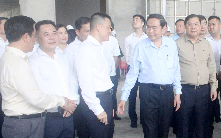 Chủ tịch Quốc hội Trần Thanh Mẫn kiểm tra tiến độ hơn 20 công trình APEC 2027- Ảnh 1.
