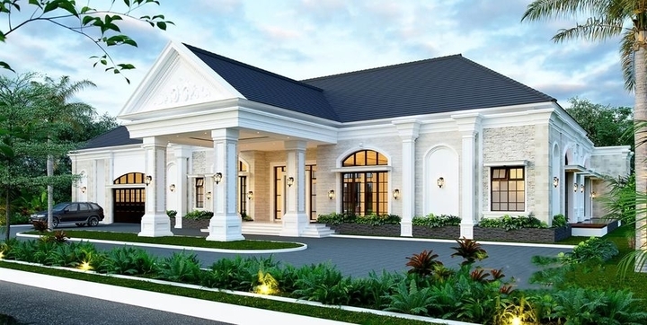 5 mẫu nhà mái Nhật 1 tầng 4 phòng ngủ được yêu thích- Ảnh 4.