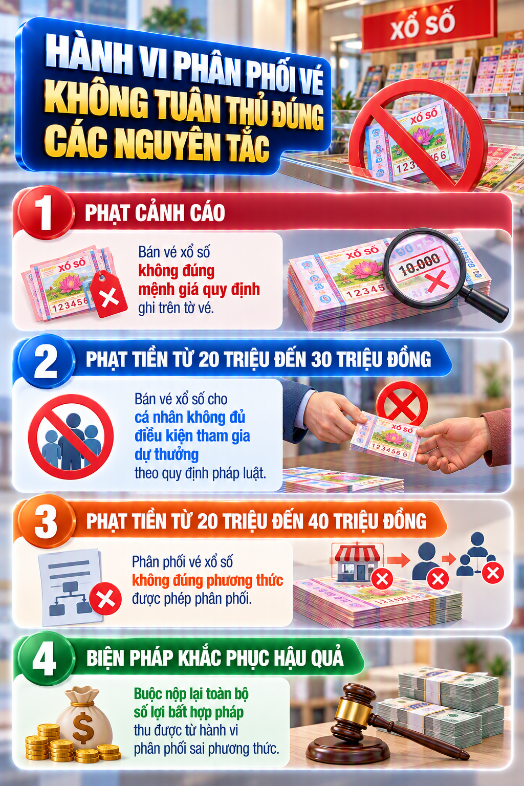 Tất cả người dân mua, bán xổ số chú ý mức phạt đến 80 triệu đồng từ 30/11 - Ảnh 1.