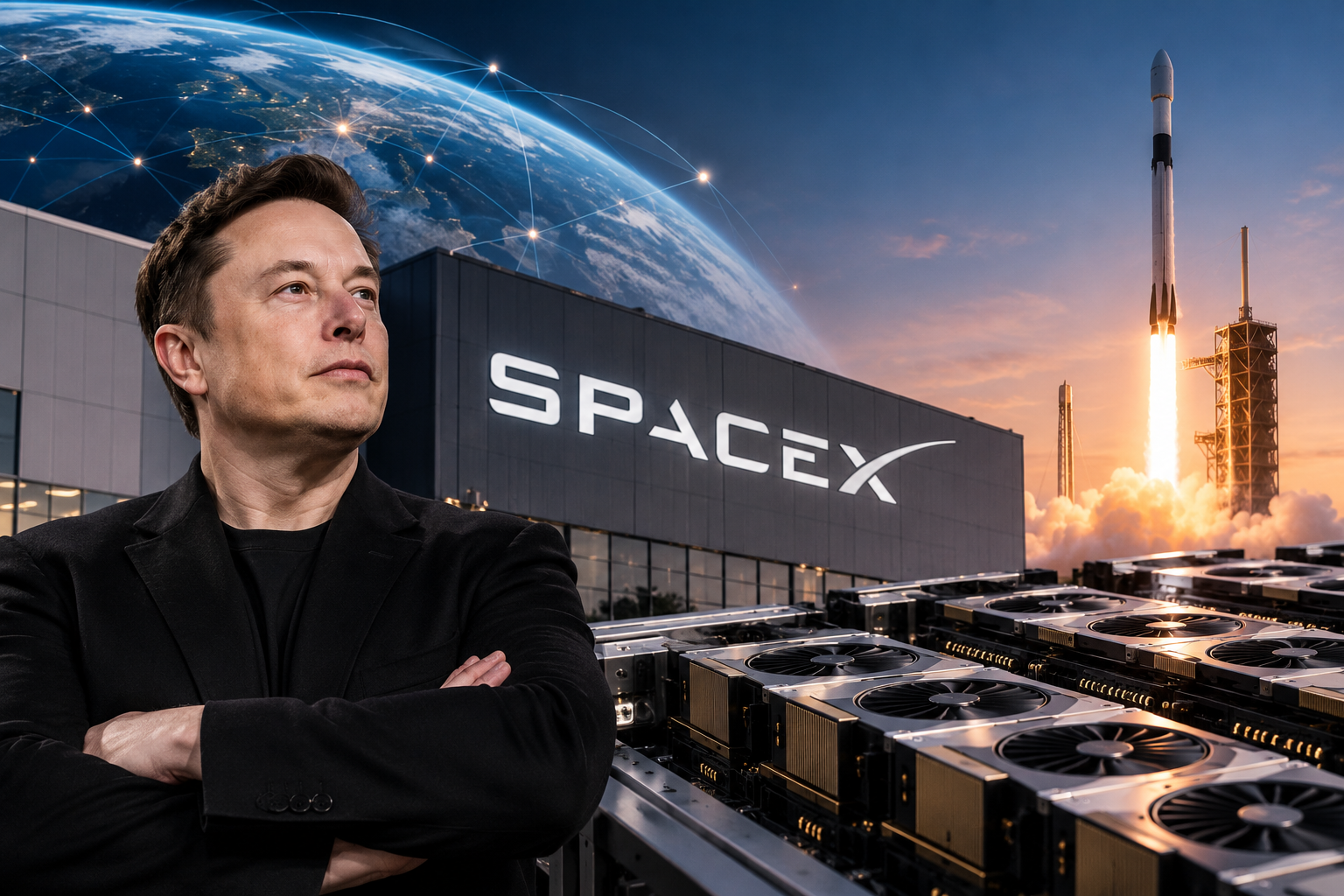 SpaceX chốt khoản vay 40 tỷ USD để mua chip AI, Elon Musk lên tiếng về "sự thanh lọc" của thị trường - Ảnh 1.