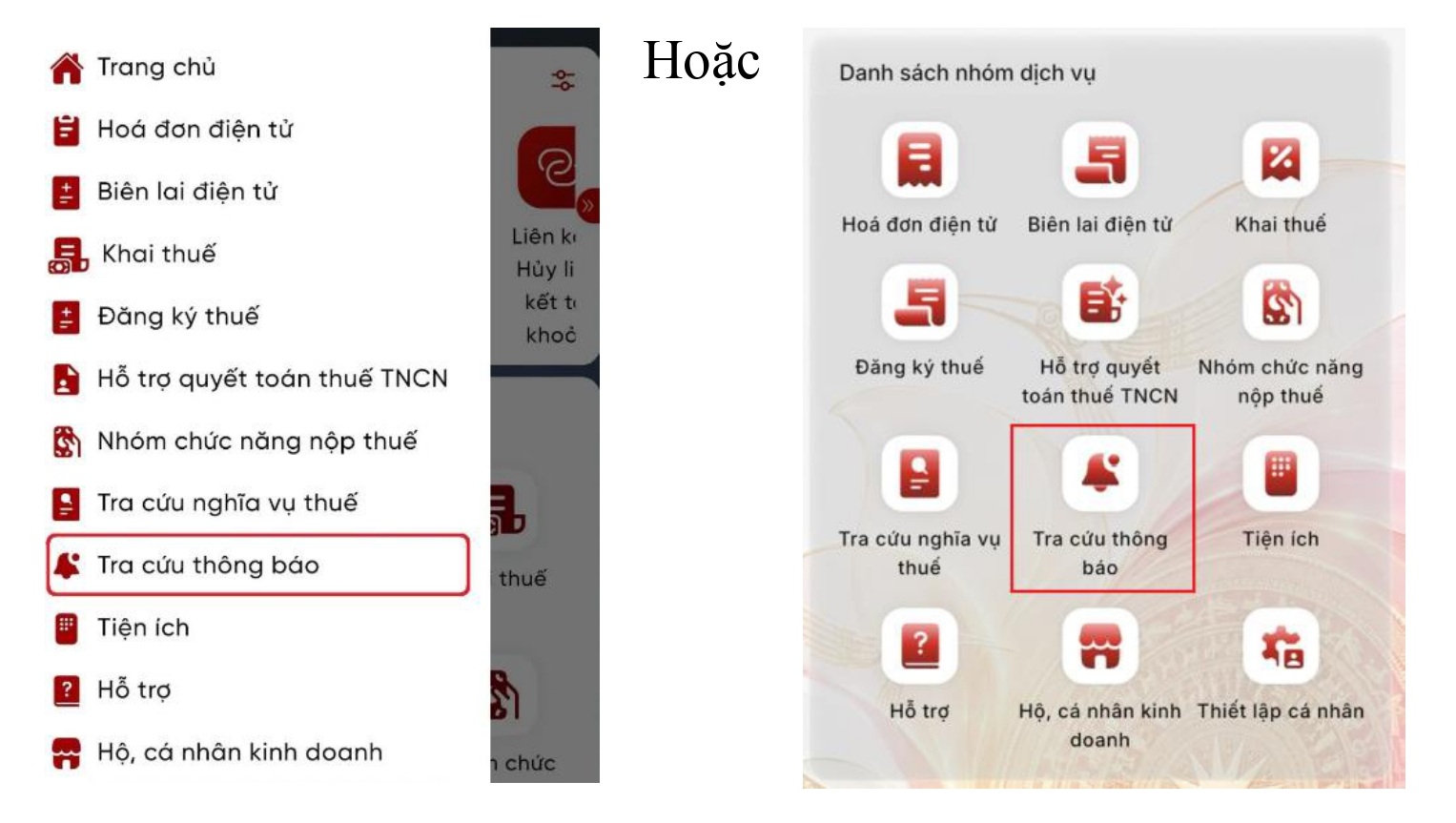 Hướng dẫn tra cứu thông tin tạm hoãn xuất cảnh trên ứng dụng eTax Mobile - Ảnh 2.
