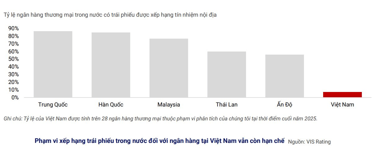 Xếp hạng tín nhiệm trái phiếu ngân hàng Việt Nam còn hạn chế, nhà đầu tư khó định giá rủi ro- Ảnh 2.