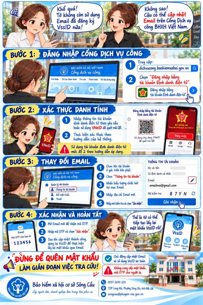 Cơ quan Bảo hiểm xã hội phát thông báo quan trọng về tài khoản VssID của người dân- Ảnh 1.
