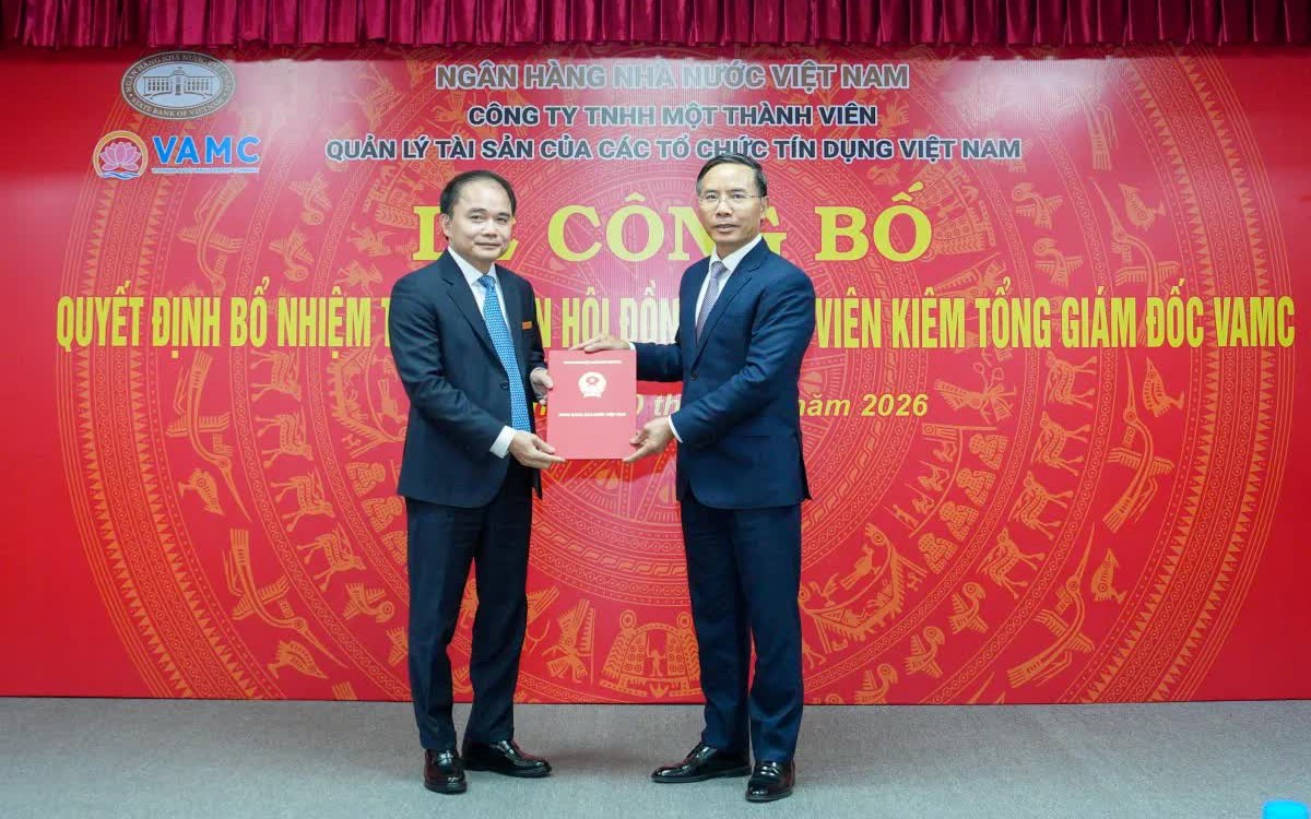 Thống đốc NHNN trao quyết định bổ nhiệm Tổng Giám đốc VAMC