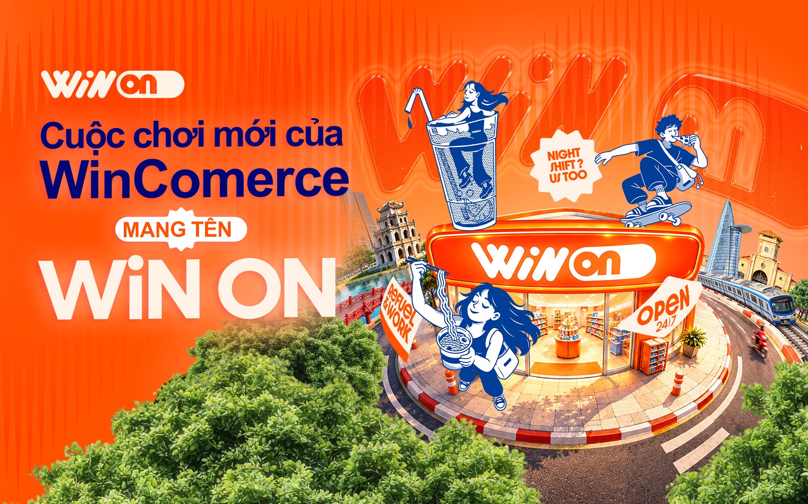 Cuộc chơi mới của WinCommerce mang tên WiN ON