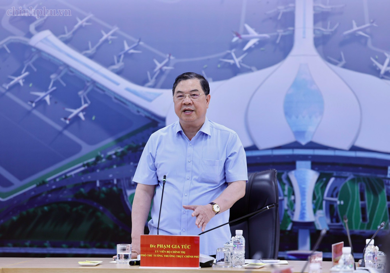 Phó Thủ tướng Thường trực Phạm Gia Túc kiểm tra, đôn đốc tiến độ dự án sân bay Long Thành và các tuyến giao thông phục vụ kết nối- Ảnh 2.