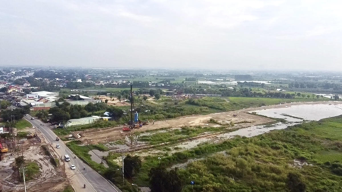 Cao tốc TPHCM - Mộc Bài rầm rộ thi công, dần lộ hình hài- Ảnh 10.