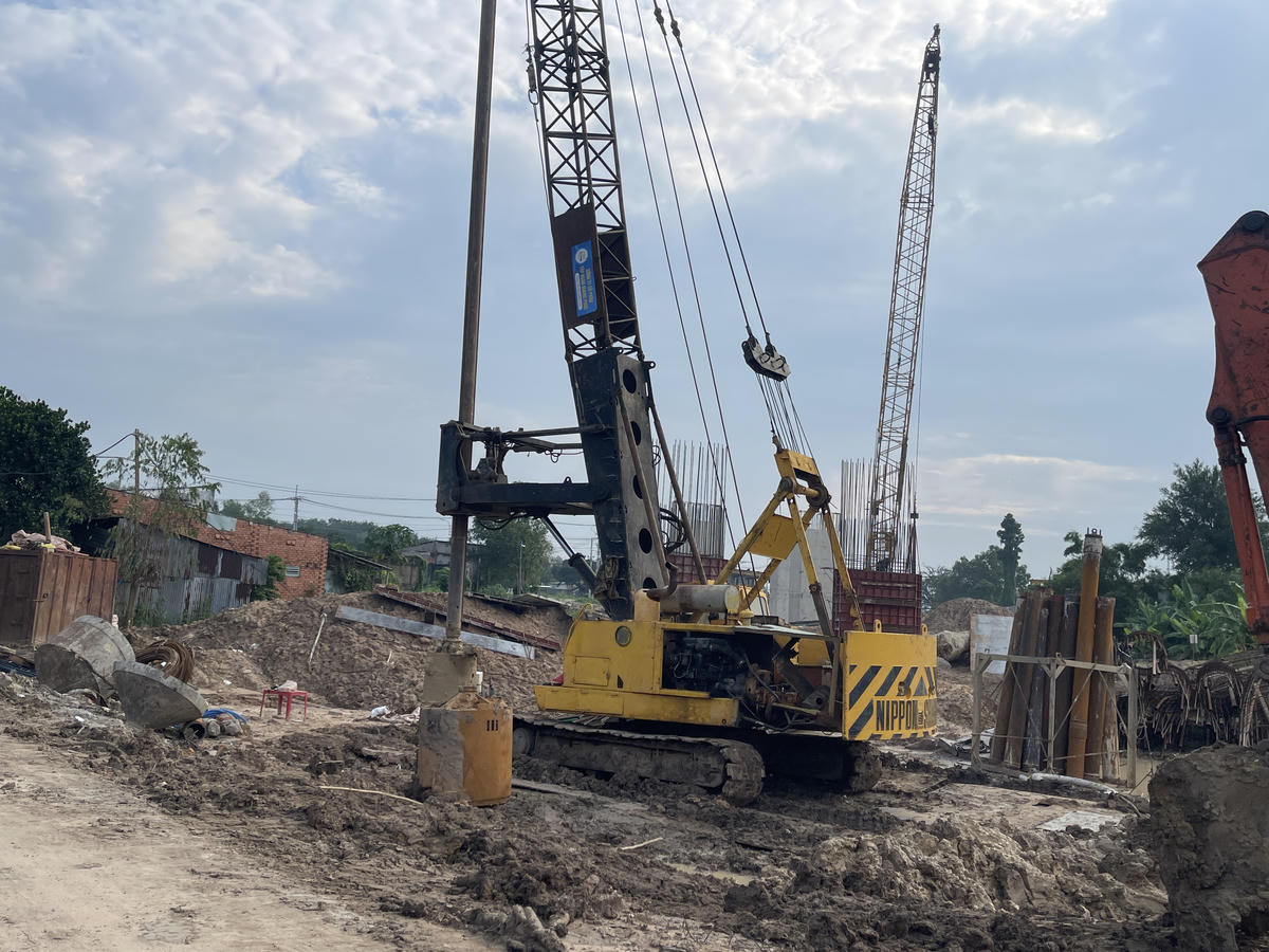 Cao tốc TPHCM - Mộc Bài rầm rộ thi công, dần lộ hình hài- Ảnh 9.