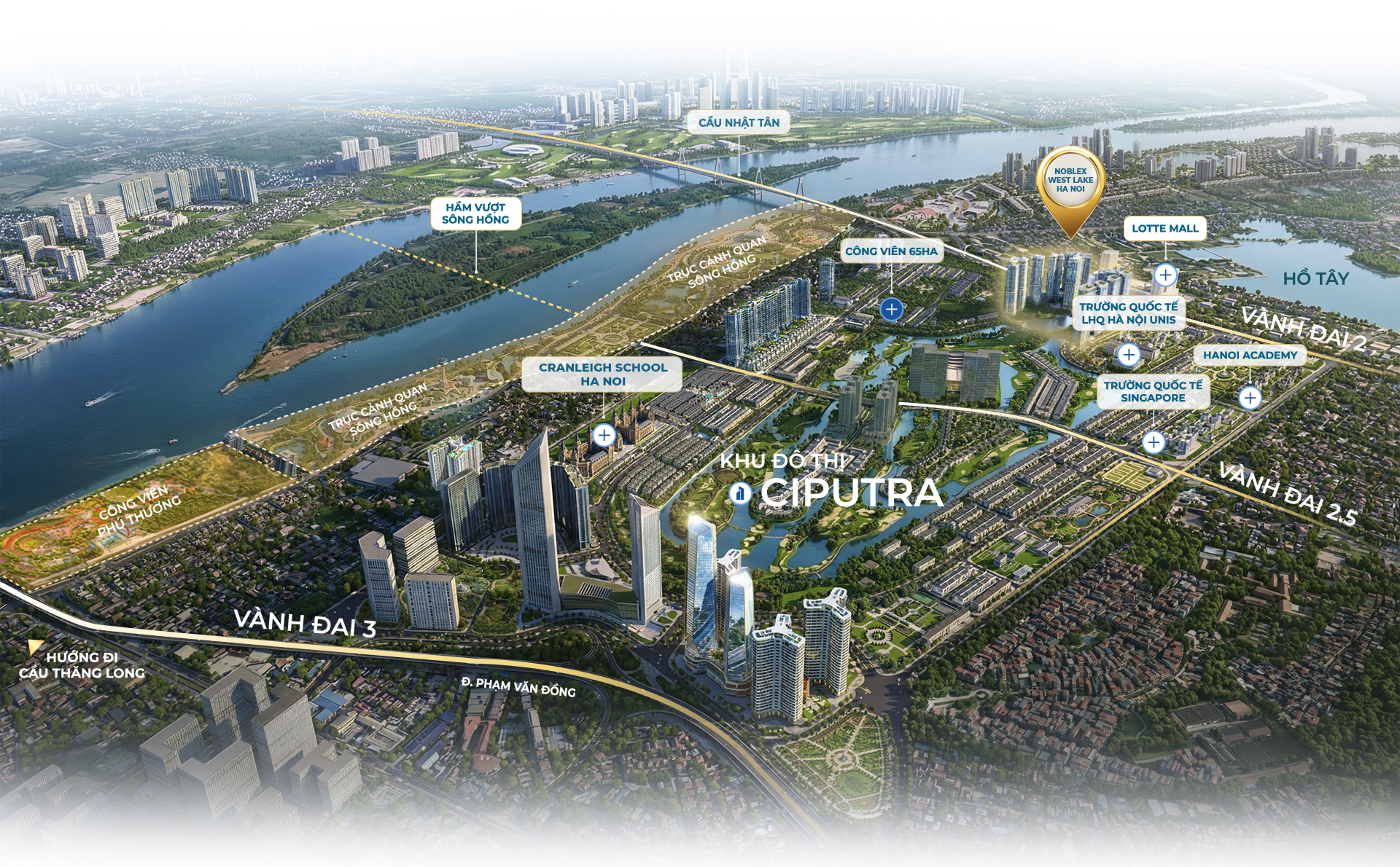 Trung tâm thủ đô xuất hiện siêu dự án có 