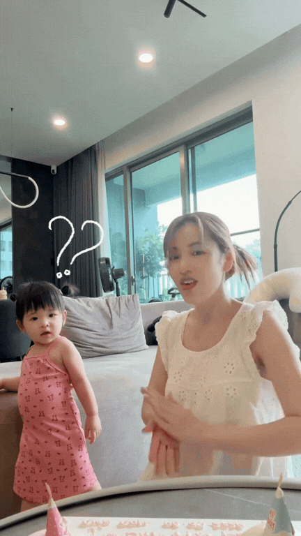 Con gái mừng sinh nhật Gin Tuấn Kiệt, dân tình xót cảnh Puka “bị ra rìa” - Ảnh 2.