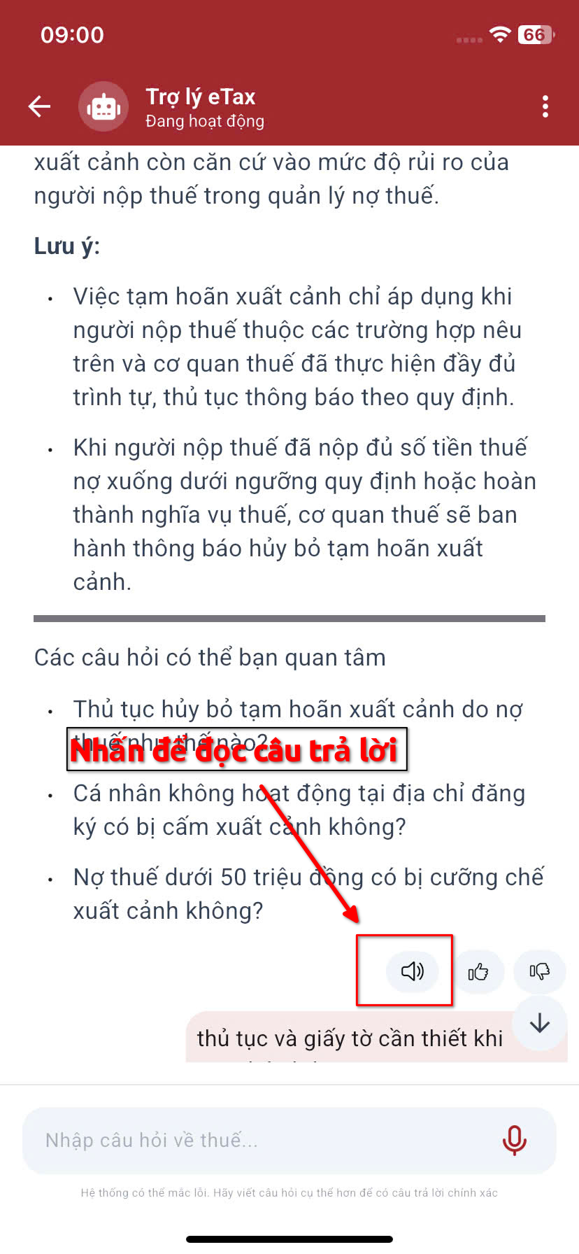 Hướng dẫn sử dụng trợ lý ảo trên ứng dụng Etax Mobile- Ảnh 12.