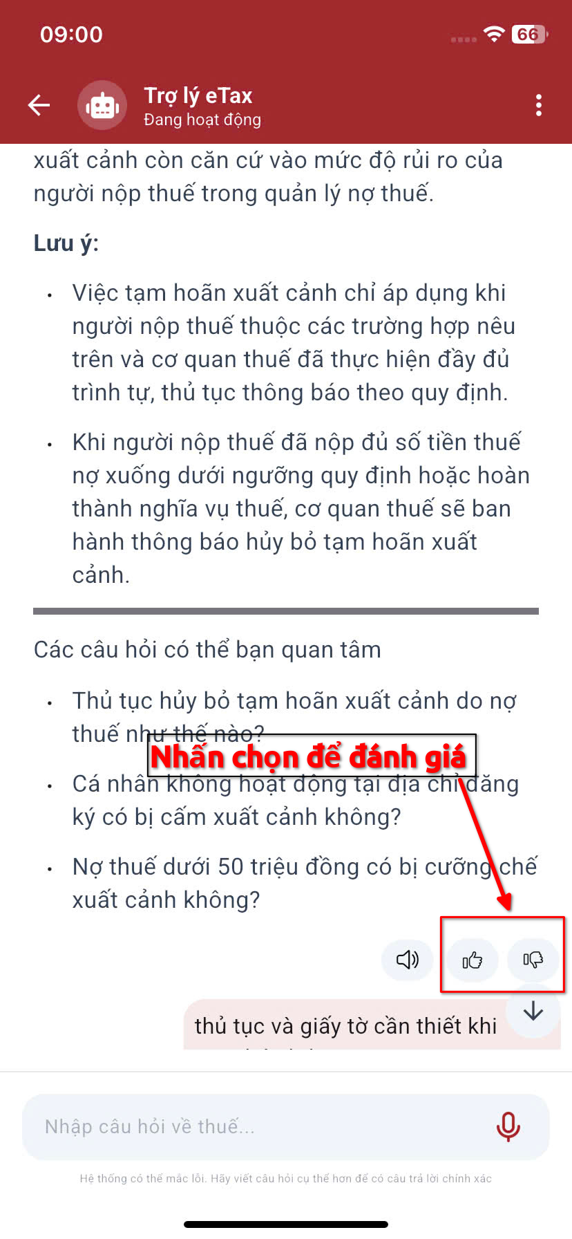 Hướng dẫn sử dụng trợ lý ảo trên ứng dụng Etax Mobile- Ảnh 13.