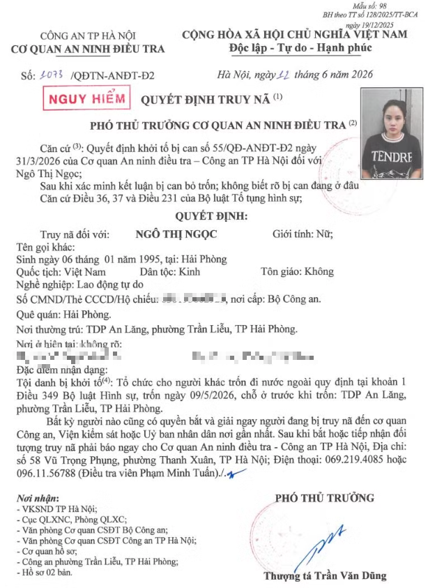 Vây bắt thành công Ngô Thị Ngọc SN 1995 - Ảnh 2.