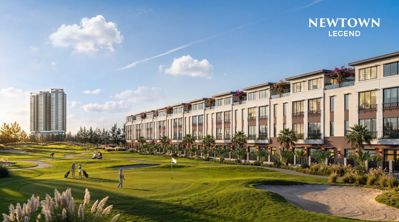 Newtown Legend: Giá trị kép của bất động sản sân gôn - Ảnh 1.
