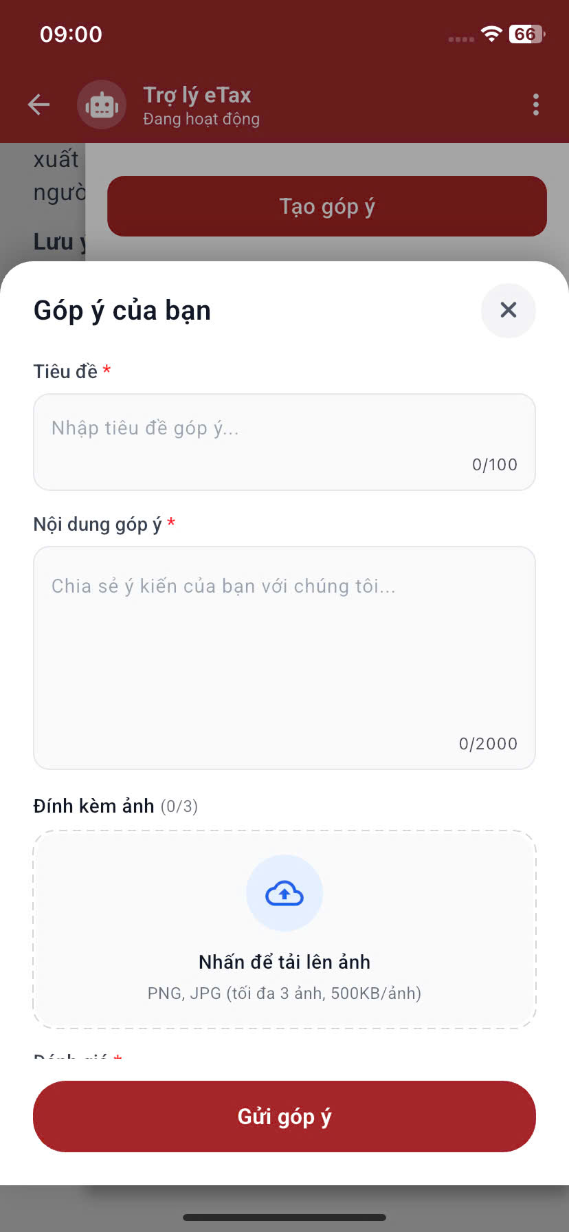 Hướng dẫn sử dụng trợ lý ảo trên ứng dụng Etax Mobile- Ảnh 11.