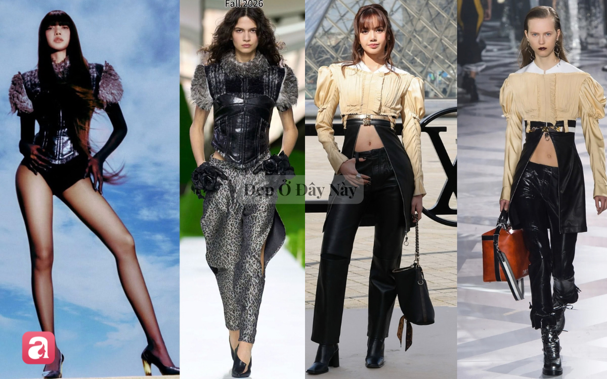 Vì sao Lisa luôn mặc đẹp hơn người mẫu chuyên nghiệp của Louis Vuitton?- Ảnh 6.