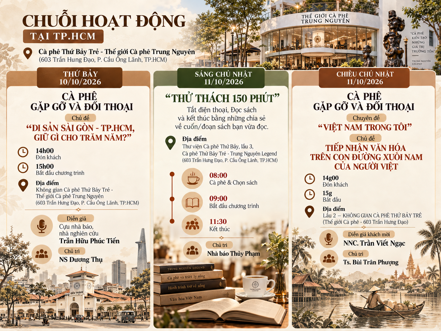 Đúng ngày mai 10/10, ông Đặng Lê Nguyên Vũ sẽ tổ chức sự kiện đặc biệt tại 2 thành phố đông dân nhất Việt Nam: Không thu vé vào cửa, ai cũng có thể tham gia - Ảnh 2.