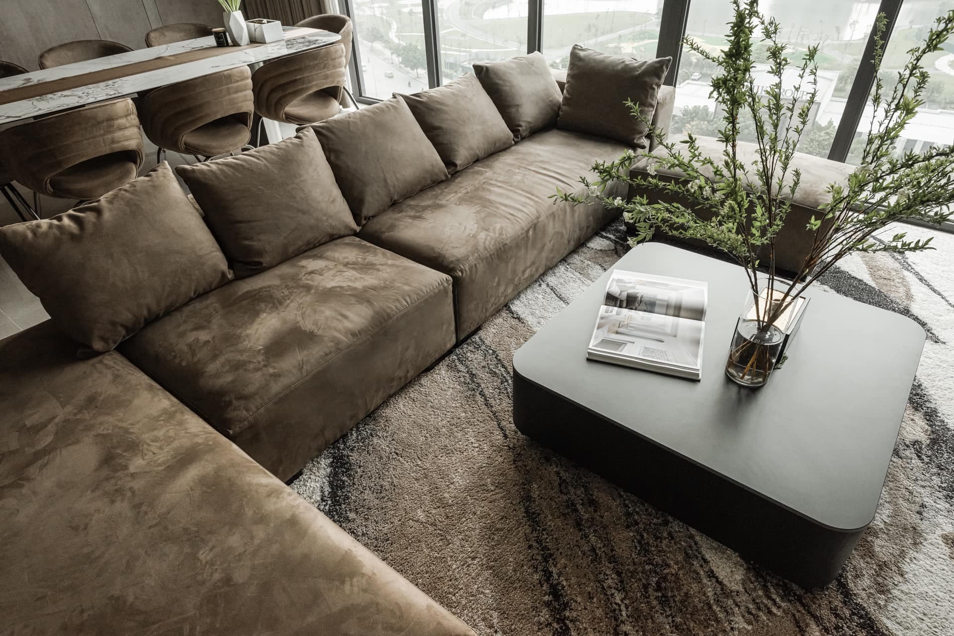 MC SN 1990 lấy chồng Phó chủ tịch: Giờ ở căn hộ hạng sang, rộng 120m² có view triệu đô ngắm toàn thành phố- Ảnh 4.