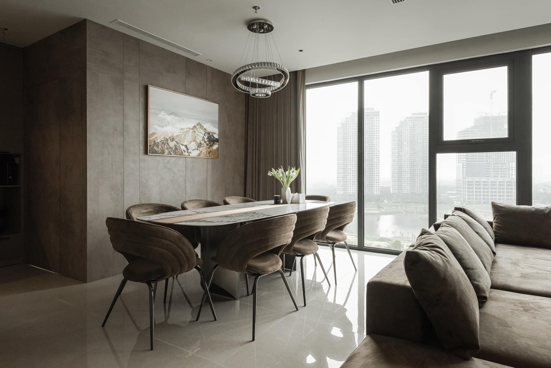 MC SN 1990 lấy chồng Phó chủ tịch: Giờ ở căn hộ hạng sang, rộng 120m² có view triệu đô ngắm toàn thành phố- Ảnh 6.