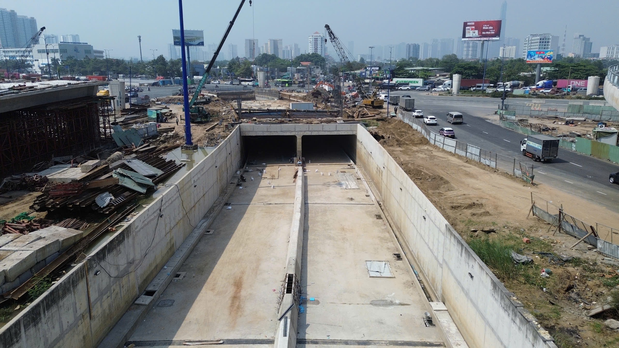 Ngày mai thông xe hầm chui HC1-02 tại An Phú - Ảnh 6.