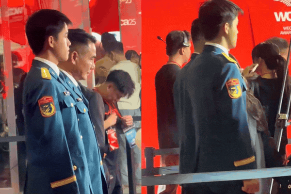 Visual Đại úy Đào Văn Bình cỡ nào mà lọt top tìm kiếm sau Gala WeChoice, bóng lưng cũng là thần! - Ảnh 6.