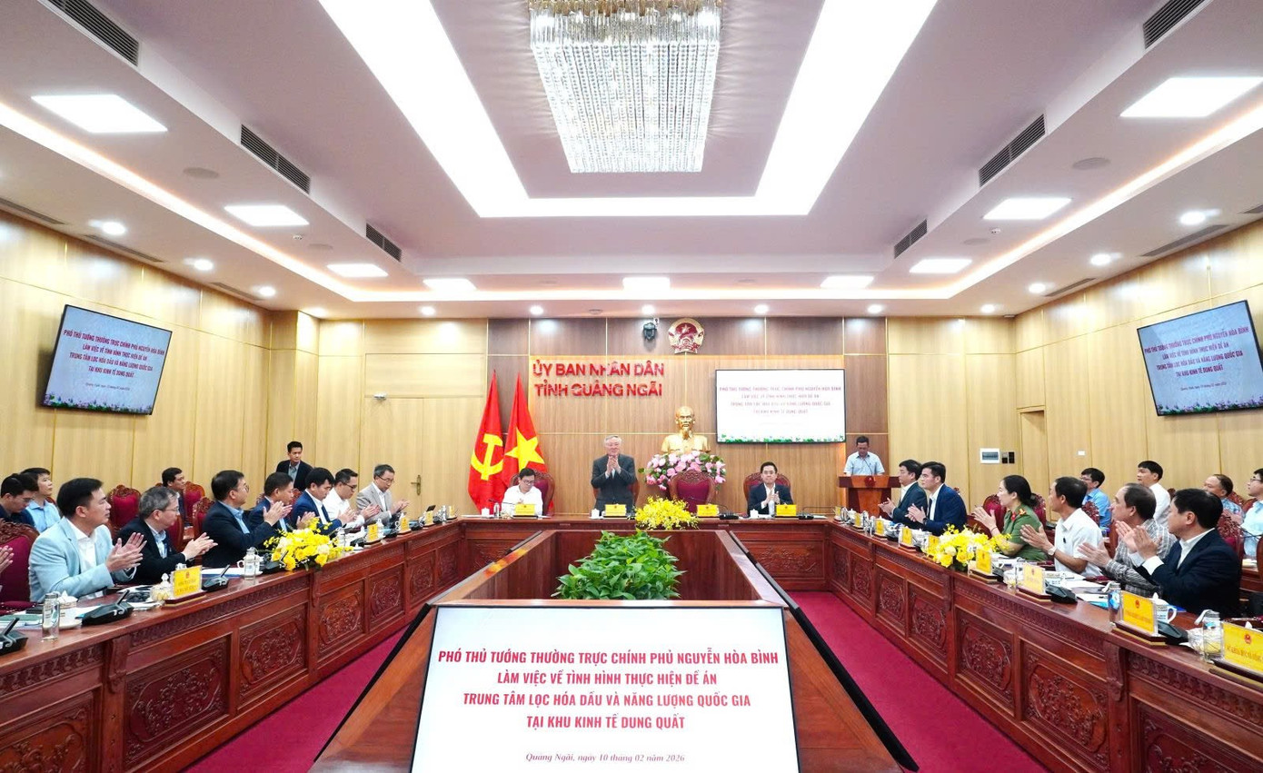 Trung tâm lọc hóa dầu và năng lượng Quốc gia là cơ hội lớn của Quảng Ngãi- Ảnh 1.