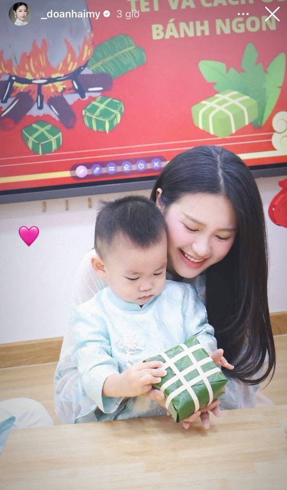 Doãn Hải My trang trí biệt thự chục tỷ đón Tết, được khen vừa đẹp vừa khéo vì mâm cỗ cúng ông Công ông Táo - Ảnh 7.