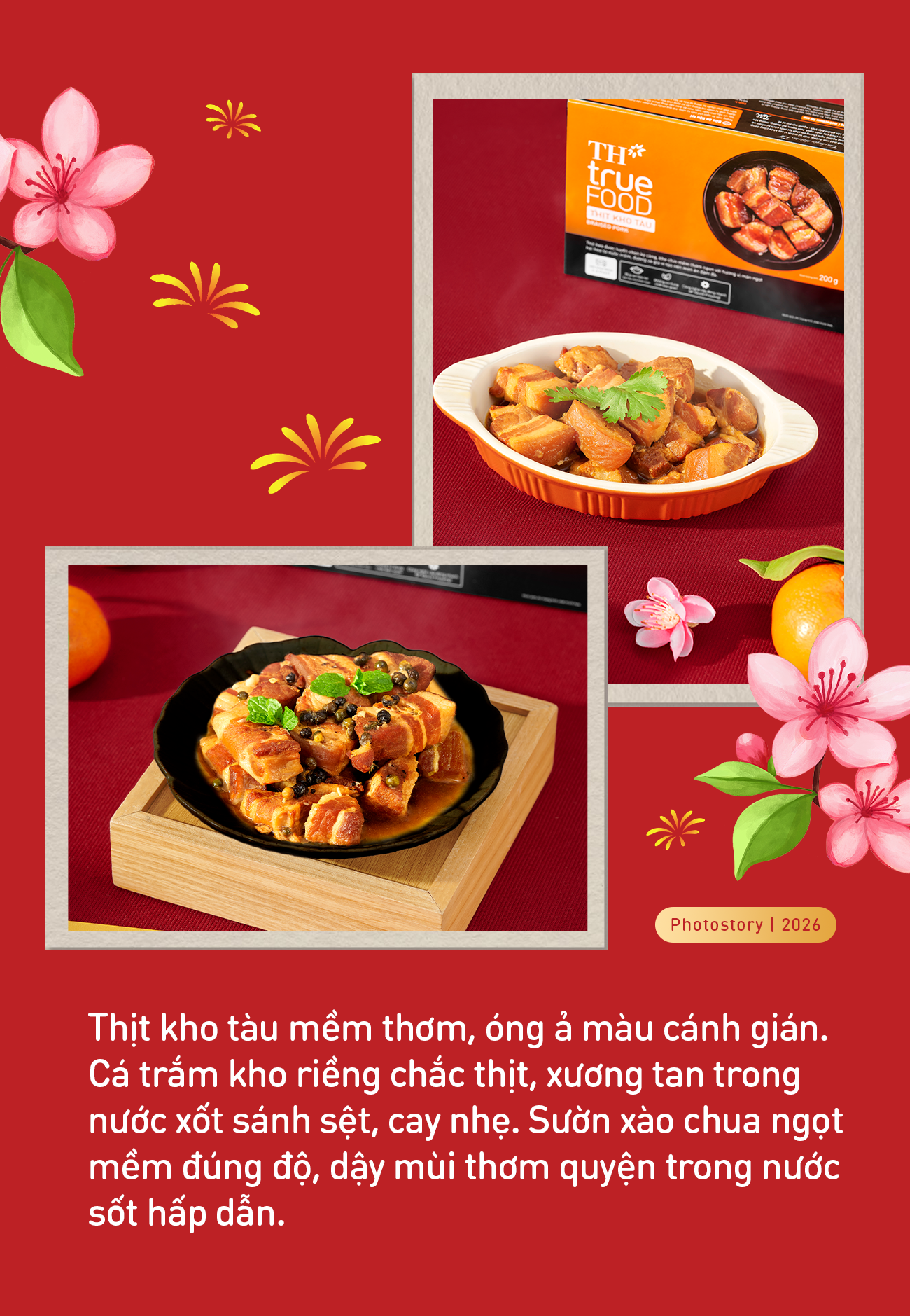 TH true FOOD: Trao trọn tâm ý qua hộp quà Tết đượm hương vị tình thân - Ảnh 1.