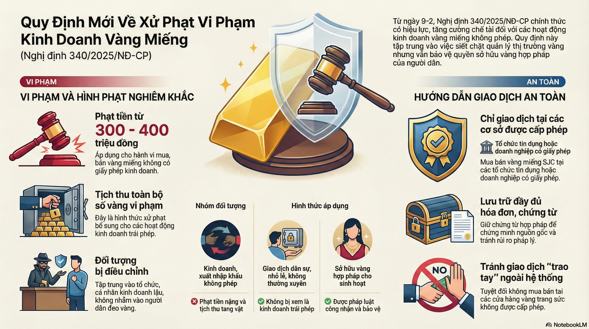 Từ hôm nay 9-2, những vi phạm nào sẽ bị tịch thu vàng?- Ảnh 2.