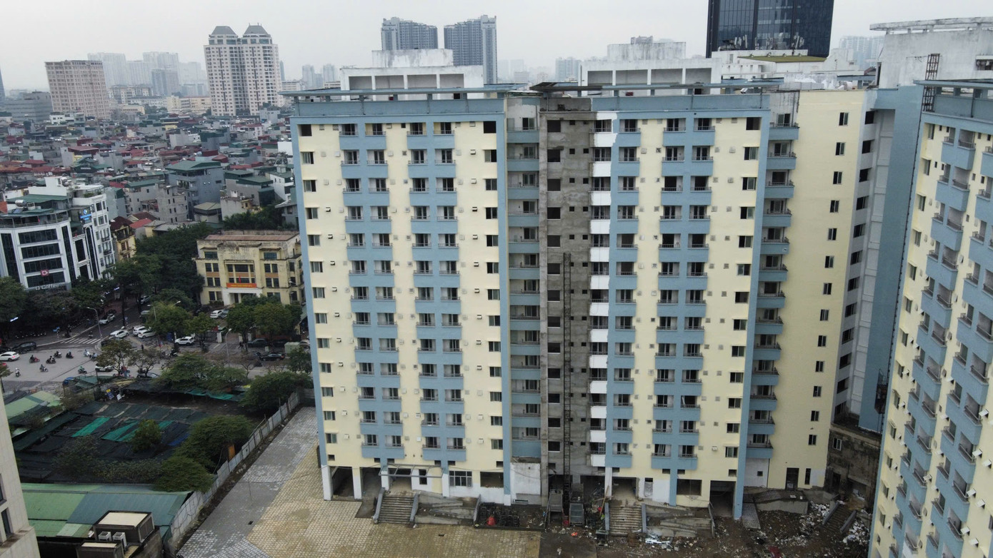 Khu tái định cư bỏ hoang trên 'đất vàng' Hà Nội hơn chục năm bất ngờ 'hồi sinh'- Ảnh 5.