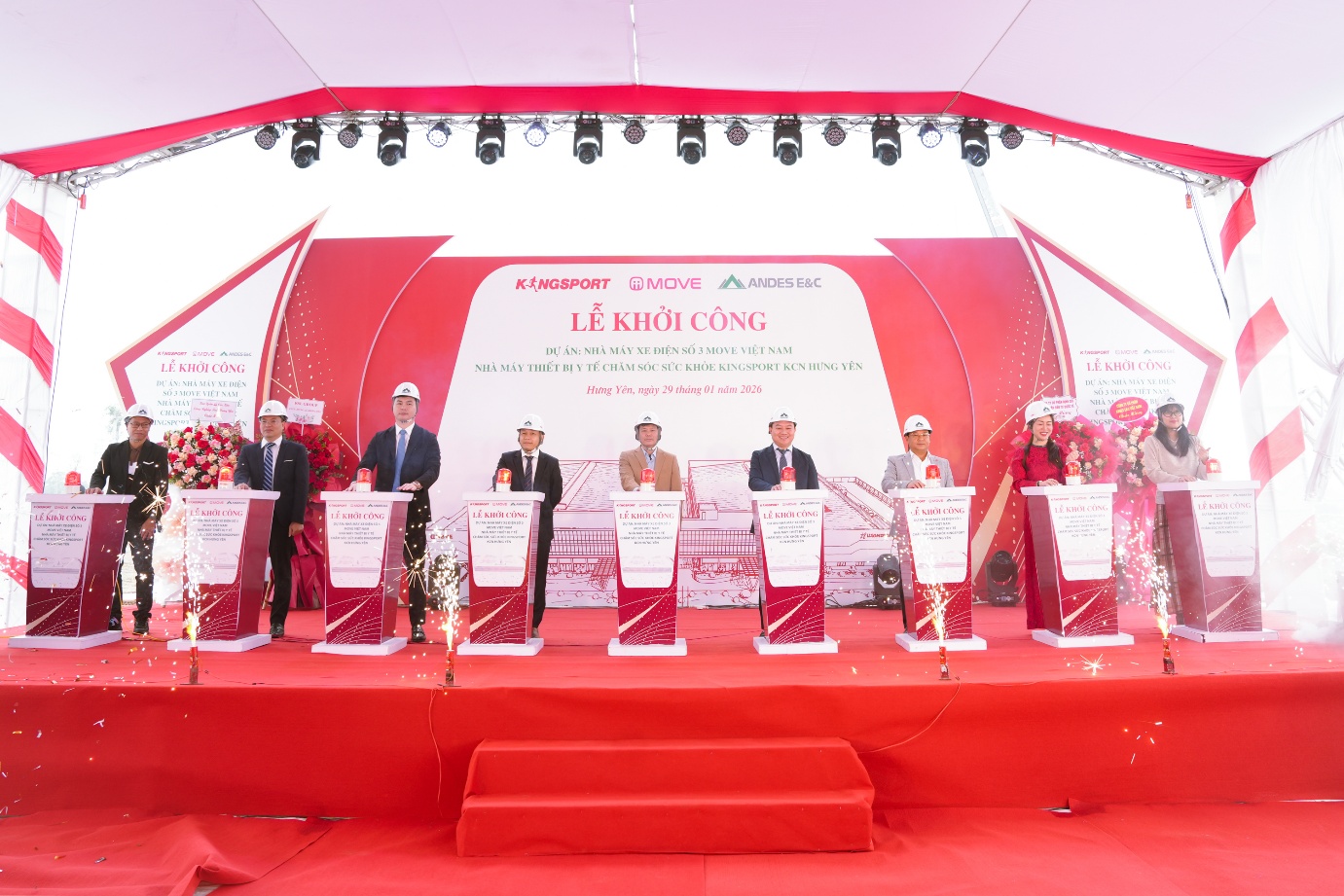 MOVE khởi công nhà máy xe điện số 3 cho cuộc đua công nghệ - Ảnh 1.