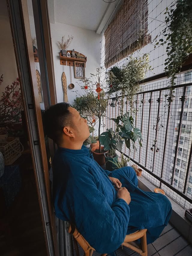 Jun Phạm đón Tết trong căn hộ 75m2: Giản dị mà ấm áp, nhìn góc nào cũng chữa lành- Ảnh 6.