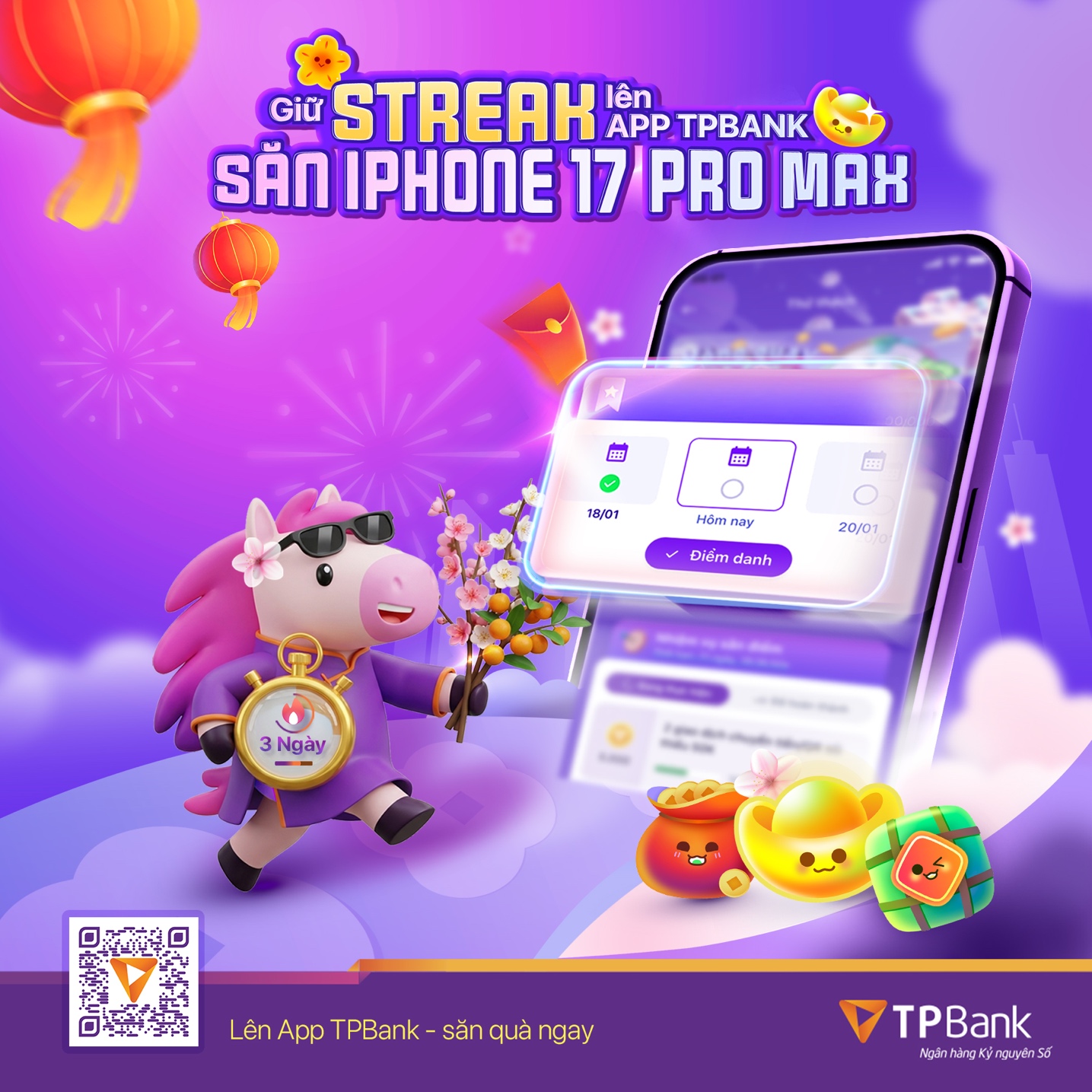 Mở App TPBank đón xuân, săn quà cùng game Tết - Ảnh 1.