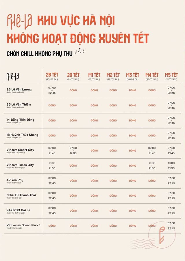 Một loạt hàng cà phê Hà Nội ra thông báo gấp ngay trước Tết- Ảnh 3.