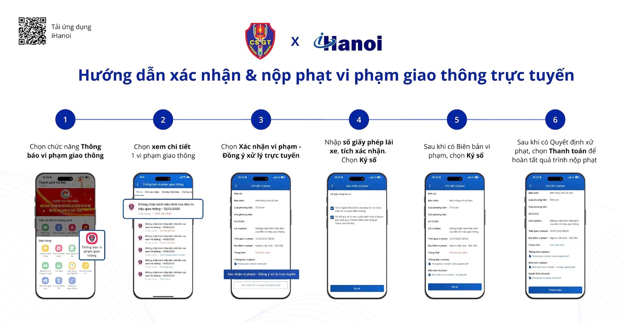 Công an Hà Nội phát thông báo quan trọng đến người tham gia giao thông - Ảnh 3.
