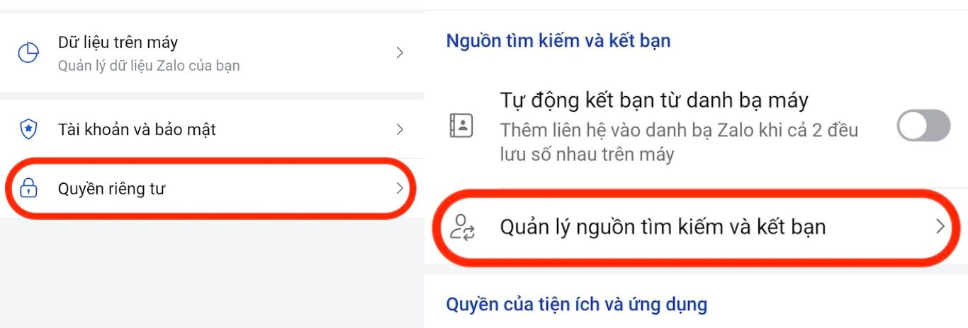 Cách ngăn người khác tìm ra Zalo của bạn bằng số điện thoại- Ảnh 2.