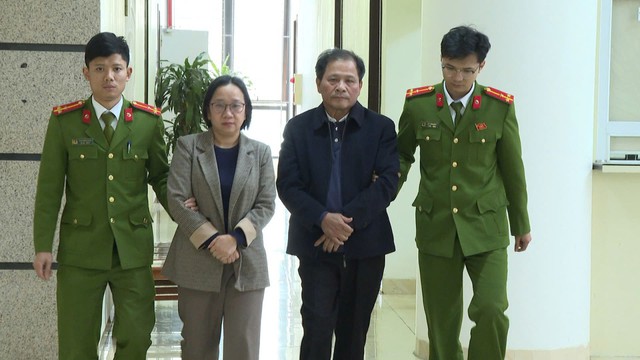 Thi hành lệnh bắt tạm giam giám đốc Lê Văn Lưu và kế toán Vũ Thùy Dương- Ảnh 2.
