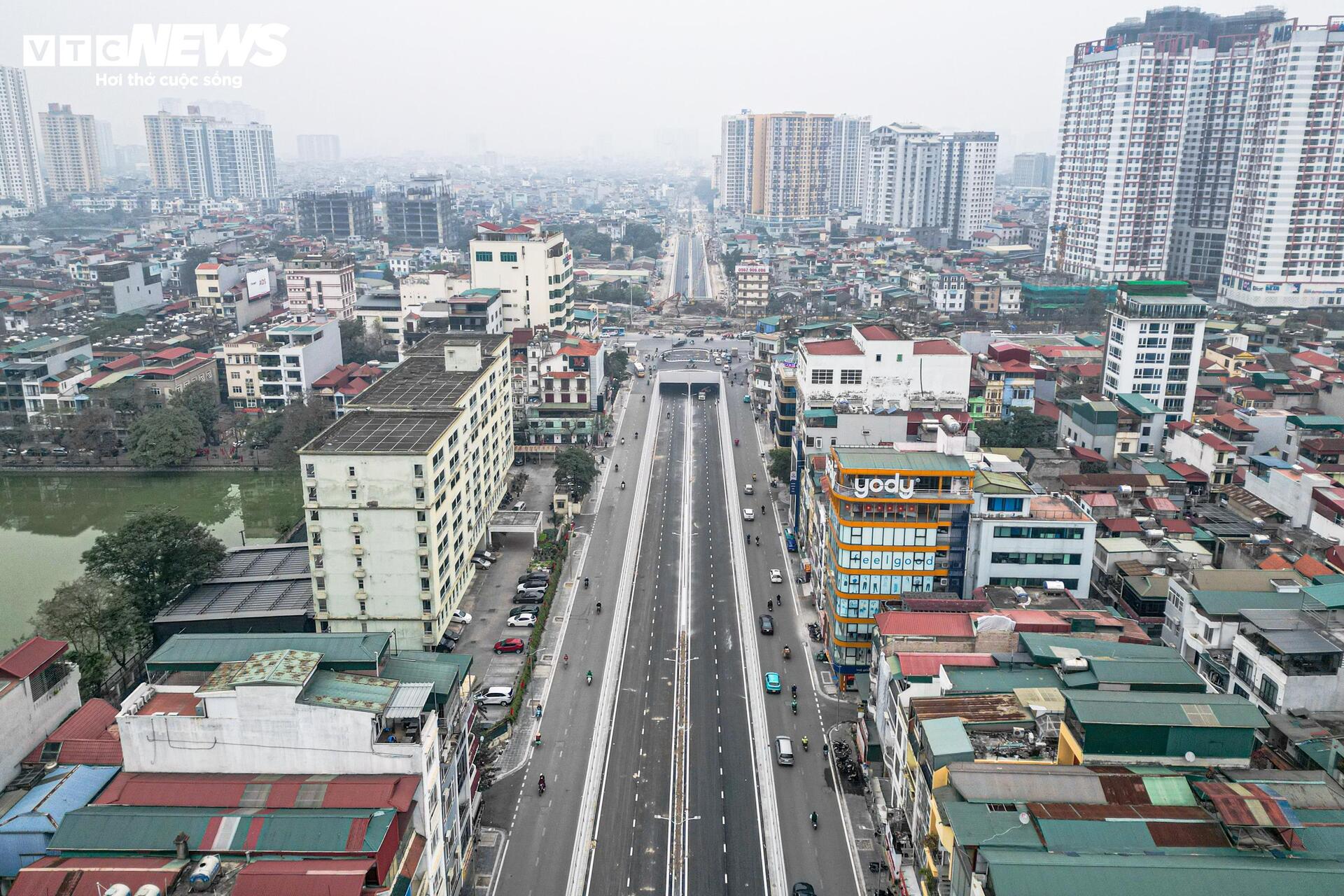Những công trình giao thông tiêu biểu của Hà Nội hoàn thành trong năm qua- Ảnh 1.
