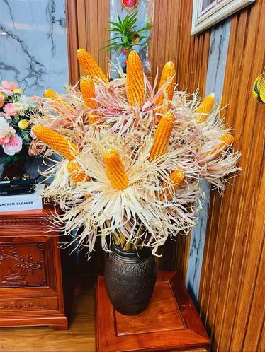 Chẳng cần đào mai tiền triệu, chị em rủ nhau cắm thứ "nhà quê" này: Đẹp sang chảnh, bày ban Thần Tài hút lộc, để 3 năm vẫn như mới!- Ảnh 8.