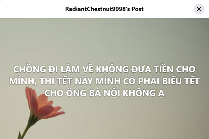 Băn khoăn của người chưa từng được cầm lương chồng đưa- Ảnh 1.