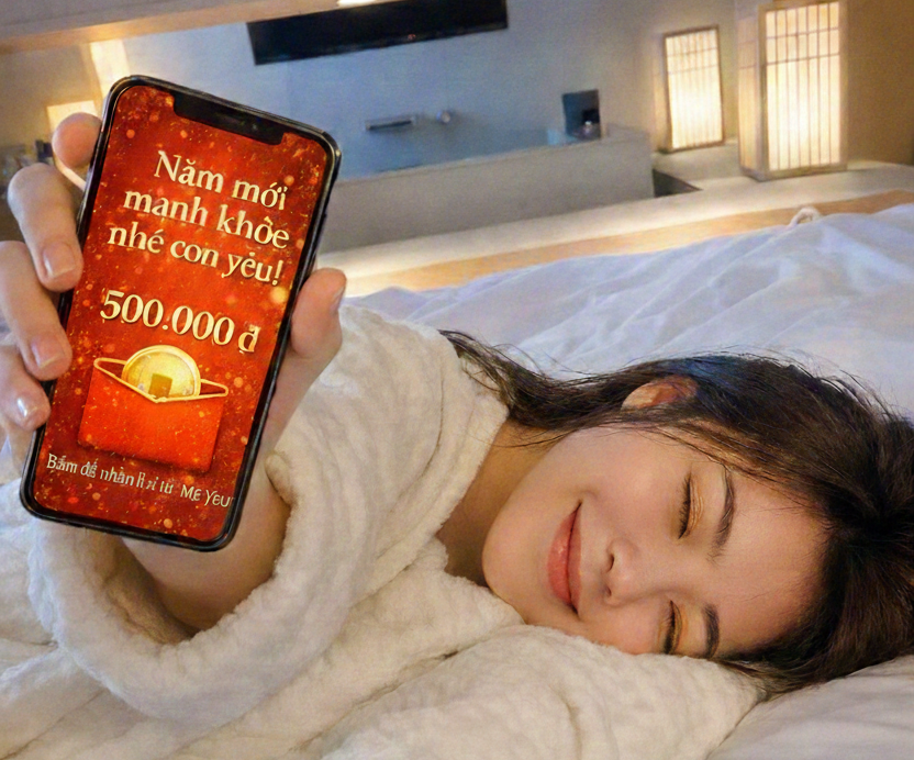 Lì xì xuyên biên giới: Cách người Việt giữ "lửa" Tết, quan tâm tới sức khỏe người thân bất chấp khoảng cách địa lý - Ảnh 1.